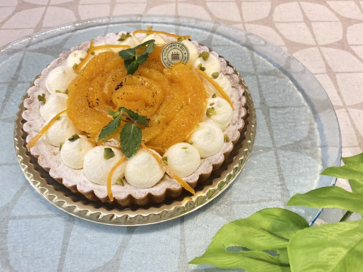 オレンジチーズタルト