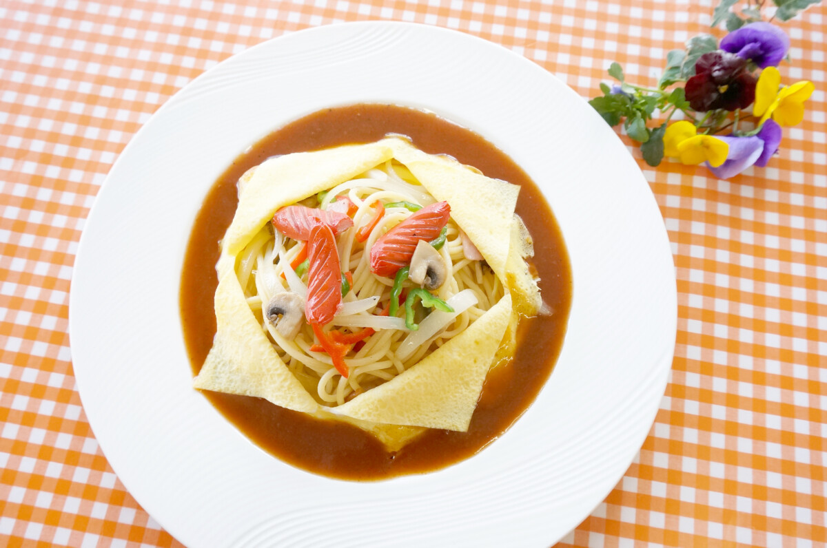 名古屋名物あんかけスパゲッティ